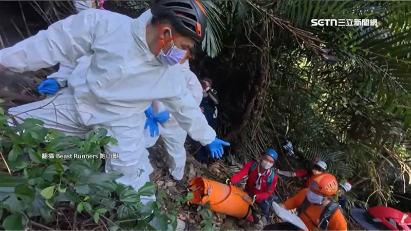 台灣新聞通訊社-尋獲失蹤山友 跑山獸遭批「賞金獵人」澄清