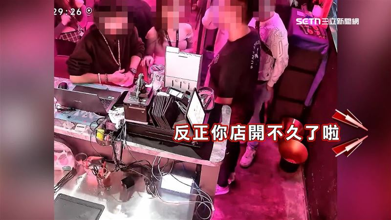 台灣新聞通訊社-獨家/惡煞闖餐酒館嗆聲 抽菸遭制止竟「吞掉菸蒂」