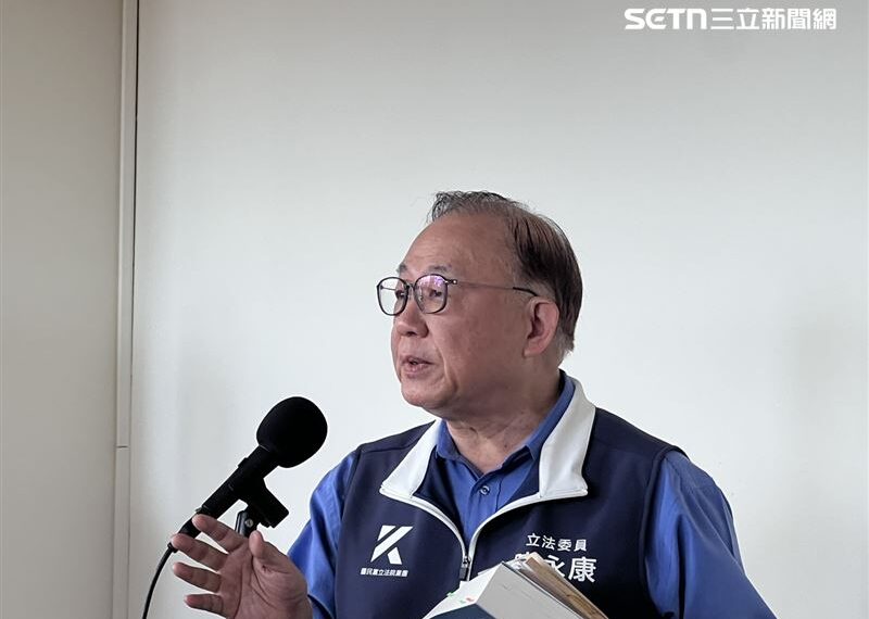 台灣新聞通訊社-軍購立場「黨中央不喜歡」？陳永康連忙否認：先把這屆立委好好做完