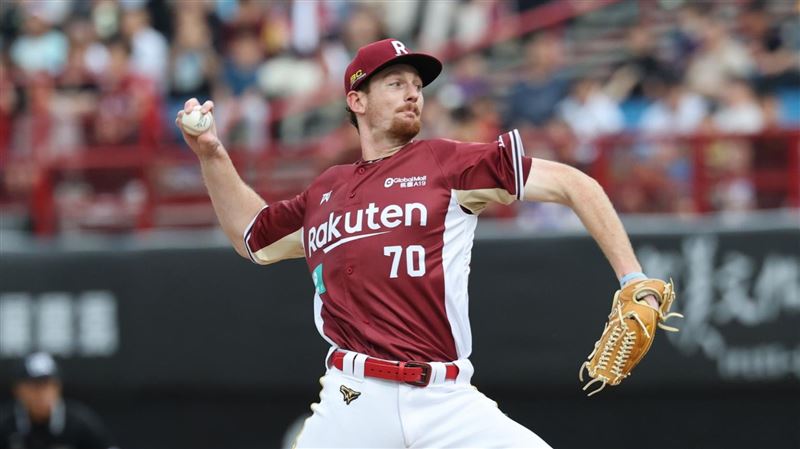 台灣新聞通訊社-中職／投手戰上演！魔爾曼7局0失分技壓鋼龍　樂天桃猿1分險勝味全龍