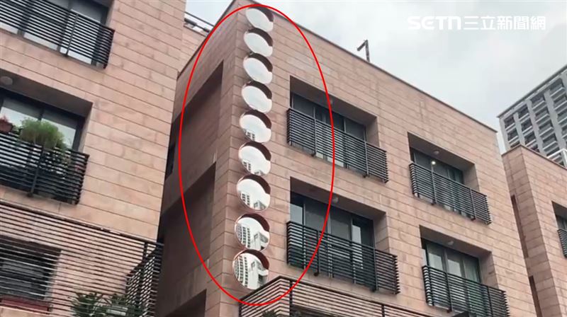 台灣新聞通訊社-台南民宅驚現「10面魔鏡陣」閃瞎人!民俗專家示警:強行制煞恐傷己