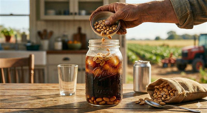 台灣新聞通訊社-「花生加可樂」大爆紅！他實測後驚喊回不去：別再喝普通版