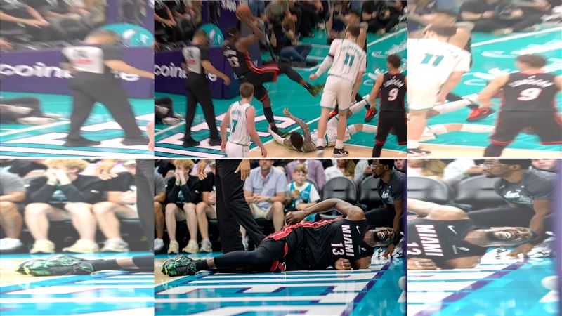 台灣新聞通訊社-NBA／附加賽爆惡意犯規　鮑爾「危險絆人」惹怒熱火教頭！聯盟介入調查