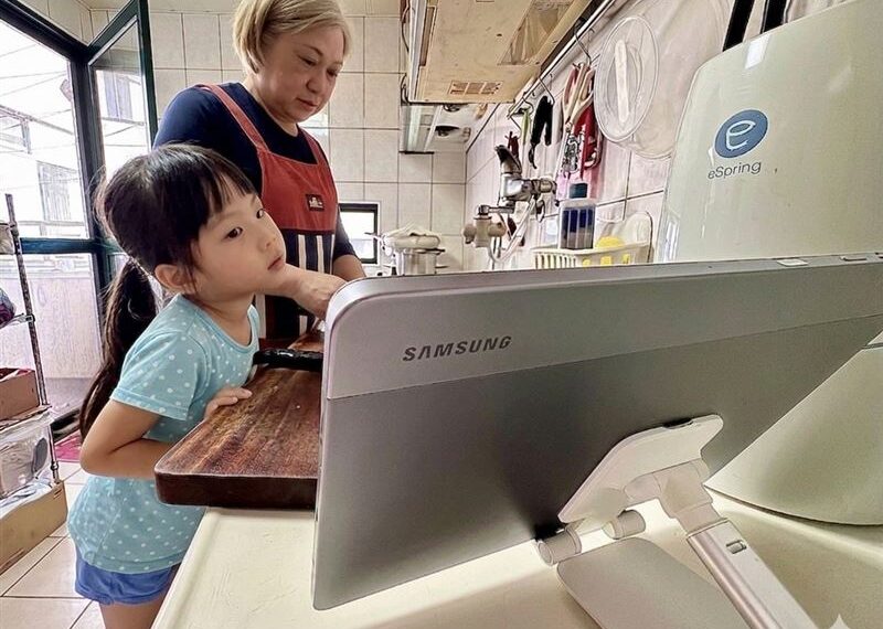 台灣新聞通訊社-媽咪救星！三星Tab A11+變身AI精靈球　收服家中神獸勇闖智慧新宇宙