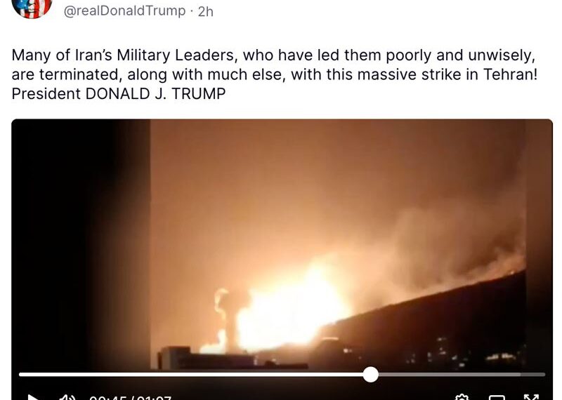 台灣新聞通訊社-川普揚言攻擊伊朗電廠　歐盟警告非法且無法接受