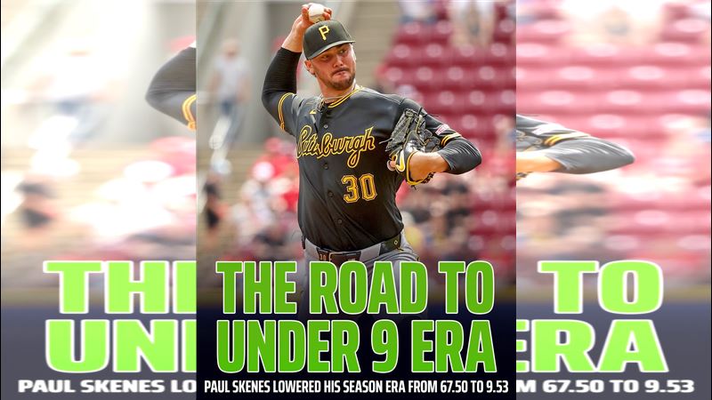 台灣新聞通訊社-MLB／開幕戰0.2局爆！斯金斯回神5局失1分　自責分率從67.50下修到9.53