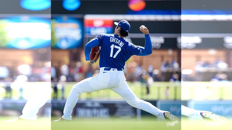 台灣新聞通訊社-MLB／初登板淋雨度過！大谷翔平照完成6局任務　飆6K、0失分成勝投後選