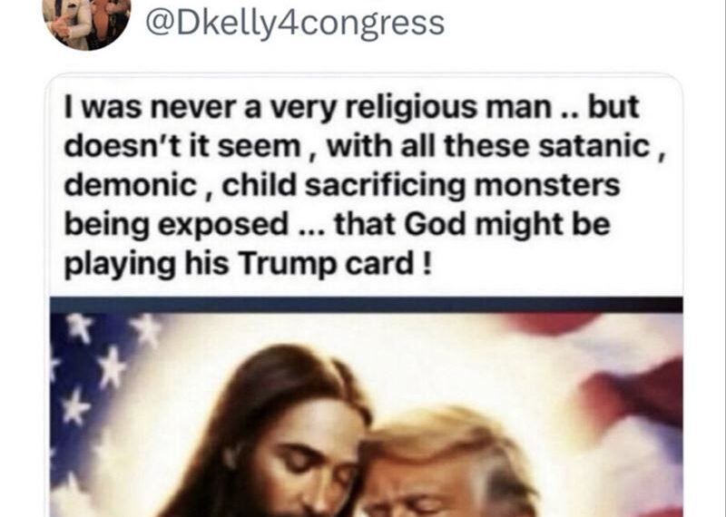 台灣新聞通訊社-自比天選之人!川普再PO耶穌AI圖 伊朗反擊「請」本尊下凡教訓