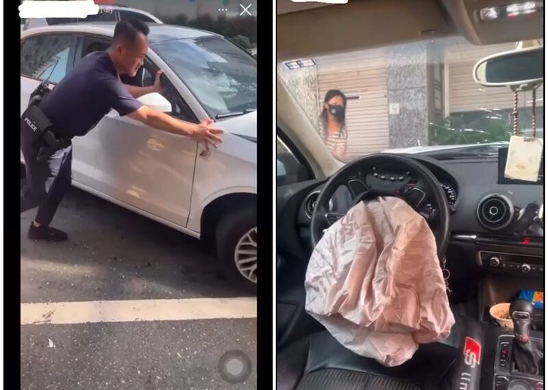 台灣新聞通訊社-毒駕撞死晨運婦⋯奧迪舞小姐發限動：林Ｘ會倒！3子女怒討642萬結果出爐