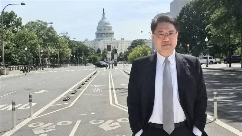 台灣新聞通訊社-曾被點名參戰台北市長　林右昌宣布「重要決定」：將暫時離開台灣