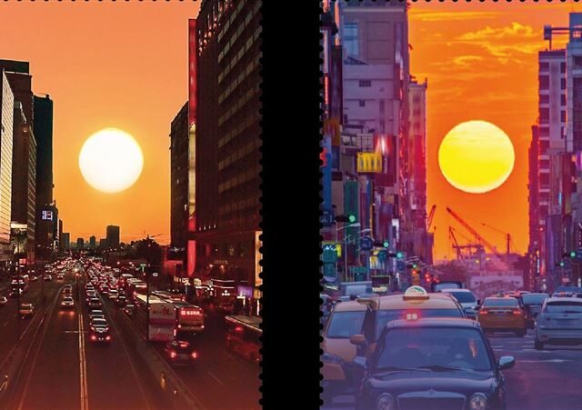 台灣新聞通訊社-台北也有「曼哈頓懸日」本周連6天追日超夢幻　最佳地點、時間懶人包曝