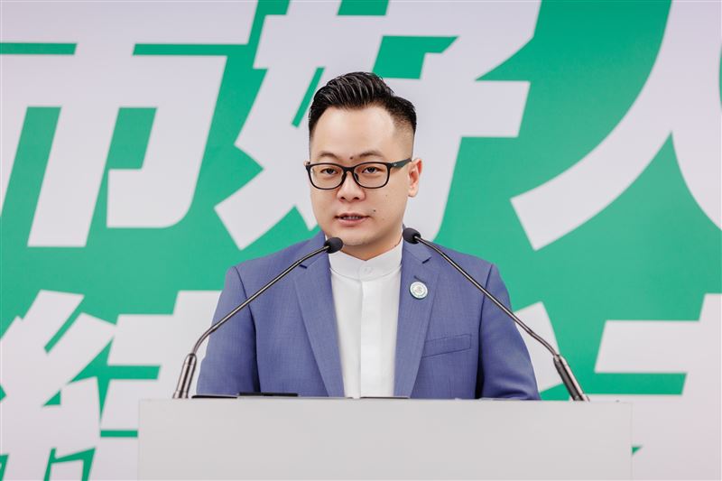 台灣新聞通訊社-【2026綠點將1】扛最強母雞重責！童子瑋領軍聯合作戰　拚基隆再現綠地