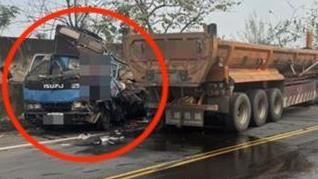 台灣新聞通訊社-砂石車逆向撞死鐵工孝子!肇事駕駛稱「方向盤轉不過去」遭送辦