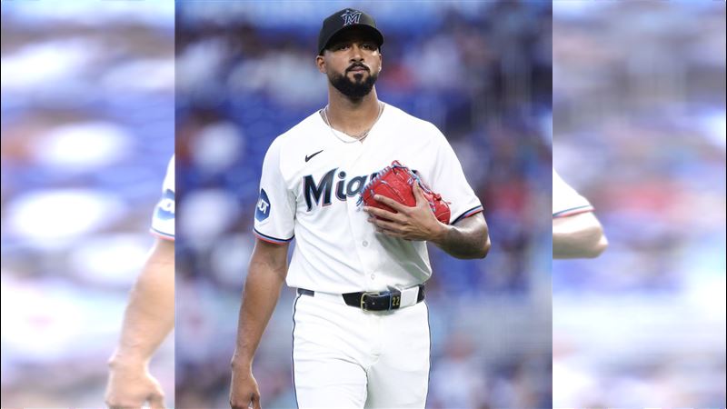 台灣新聞通訊社-MLB／95球無失分卻遭換下　馬林魚王牌無緣挑戰完封怒轟總教練