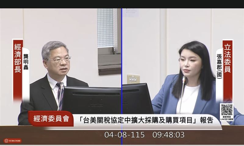 台灣新聞通訊社-節省燃油！張嘉郡呼籲居家上班　經濟部回應！