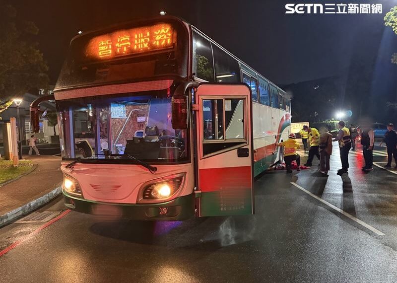 台灣新聞通訊社-長庚男大生遭公車撞擊輾壓！下腹重創一度命危、肇事司機過失傷害送辦