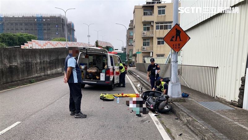 台灣新聞通訊社-快訊／台中豐原死亡車禍！80歲嬤騎車遇劫…大貨車「輾斷雙腿」送醫不治