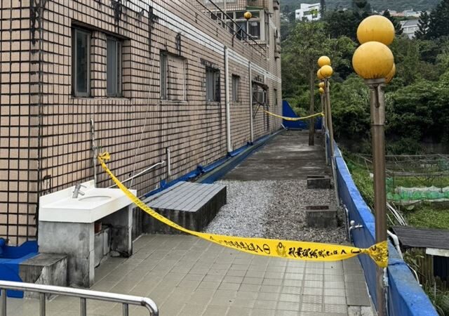 台灣新聞通訊社-新北萬里竊盜通緝犯聞警敲門心虛　逃跑失足自4樓墜落全身多處骨折慘死