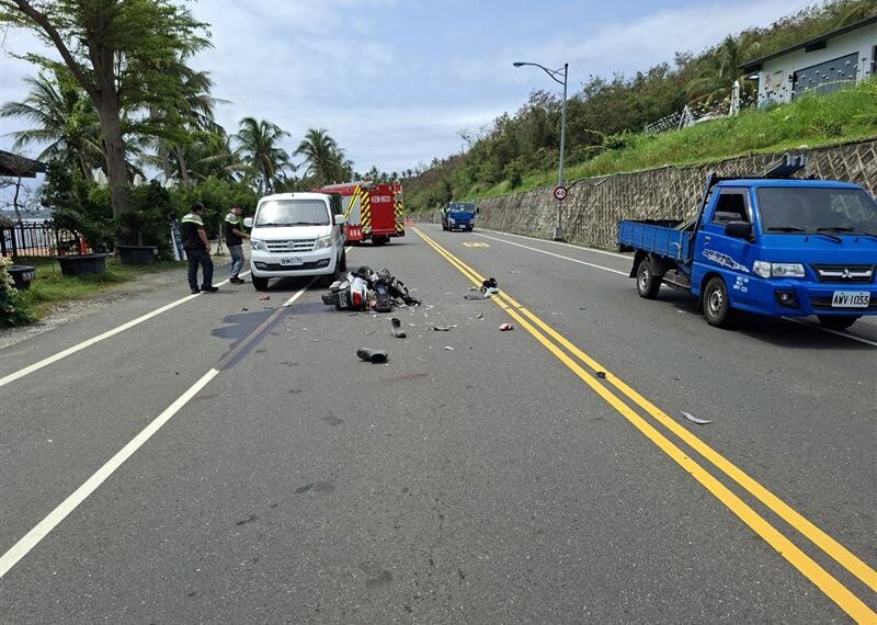 台灣新聞通訊社-慟！台東婦今告別式…兒騎「遺物」車禍魂斷台11線　一家2喪事