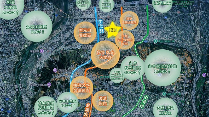 台灣新聞通訊社-中科擴廠帶動西台中就業動能!沙鹿受惠捷運藍線與雙鐵優勢成置產焦點