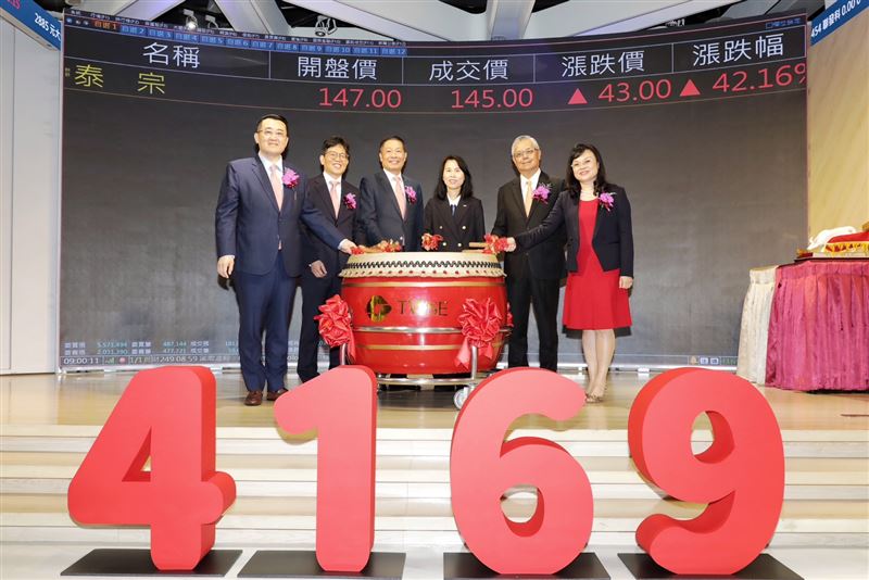 台灣新聞通訊社-新藥、肝癌檢測雙引擎！這家今掛牌股價強漲42%　現金流撐起研發夢