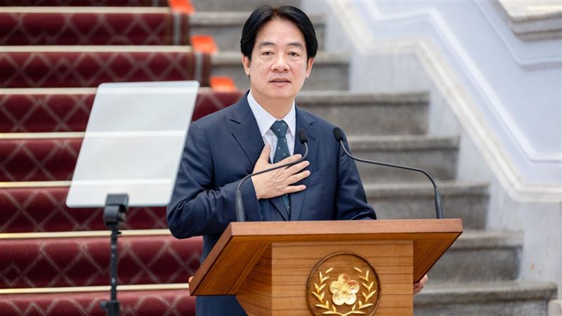 台灣新聞通訊社-最新民調／正面評價回升！賴清德信任度拿下47.1％、不信任度為42.8％