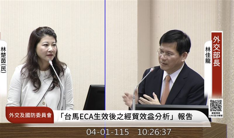 台灣新聞通訊社-「鄭習會」將登場！林佳龍：早點通過軍購預算能避免被北京操作