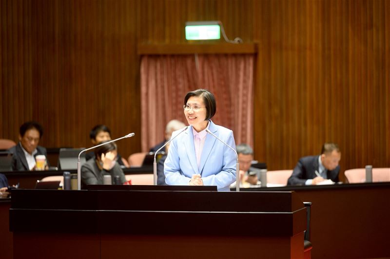 台灣新聞通訊社-初選後首質詢！徐欣瑩提AI交通流控與醫療　被卓榮泰讚「通過艱辛考驗」