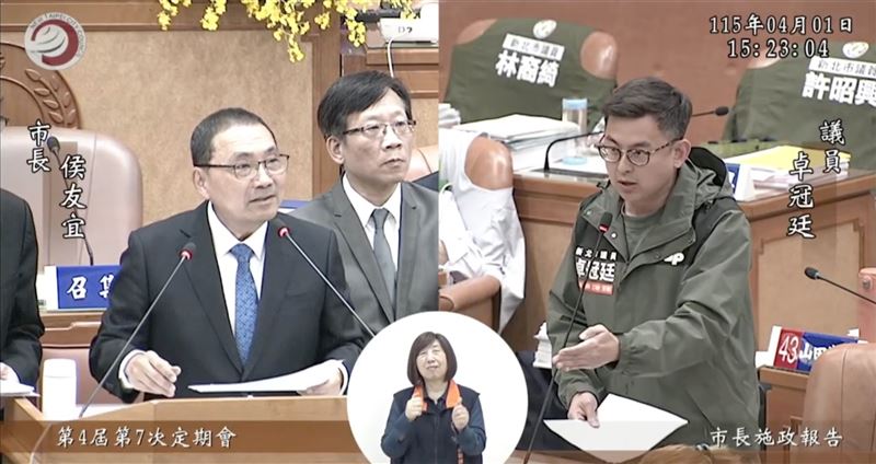 台灣新聞通訊社-新北營養午餐轉彎？昔稱綠不懂預算今宣布免費　卓冠廷：該向蘇巧慧道歉