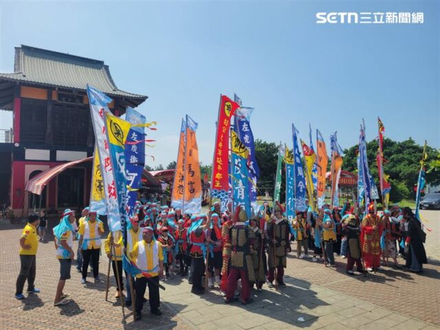 台灣新聞通訊社-鹿耳重現365年前鄭成功登陸　12國外籍學生超興奮：回國立刻分享