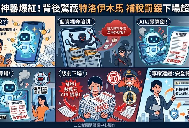 台灣新聞通訊社-報稅神器爆紅！背後驚藏特洛伊木馬　補稅罰鍰下場超悲劇