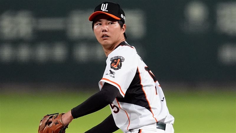 台灣新聞通訊社-中職／5局無失分退場感動落淚！郭俊麟相隔630天勝投　猛獅賞悍將吞首敗