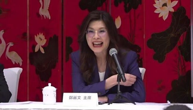 台灣新聞通訊社-鄭麗文為何力排眾議強推3800億版軍購？她揭背後盤算：正摧毀台灣的國安