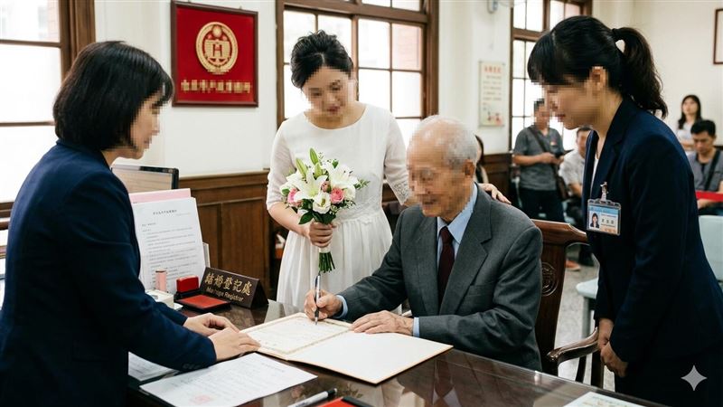 台灣新聞通訊社-獨家／專挑老榮民嫁！用力「榨乾他」合法拿遺產　大陸新娘類地面師集團