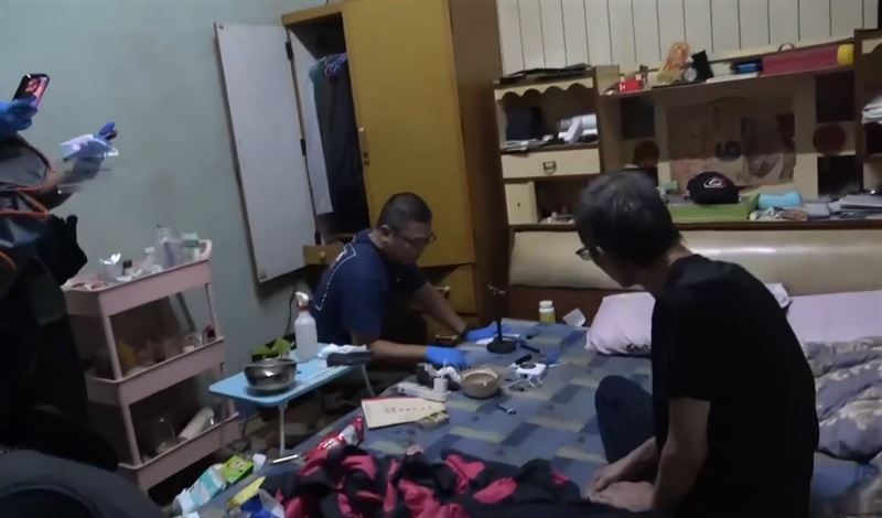 台灣新聞通訊社-「毒品雜貨店」隱身台中知名夜市 日租套房當據點掩護 狡猾毒鴛鴦落網