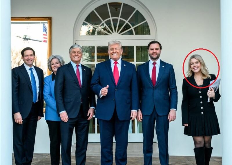 台灣新聞通訊社-嫌評價太差發飆！川普當眾數落「28歲白宮美女發言人」：該留著她嗎？