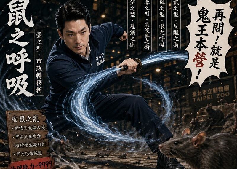 台灣新聞通訊社-蔣萬安酸「無限城論壇」！簡舒培轟台北鼠患：你在練「鼠之呼吸」？