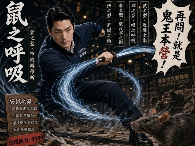 台灣新聞通訊社-蔣萬安酸「無限城論壇」！簡舒培轟台北鼠患：你在練「鼠之呼吸」？