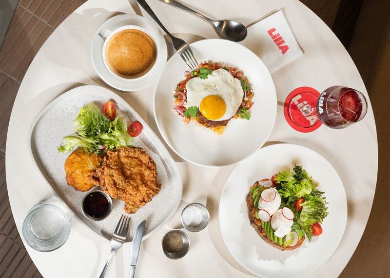 台灣新聞通訊社-通心粉鬆餅你吃過？信義最潮早午餐新菜單 攜手Red Bull推4飲品