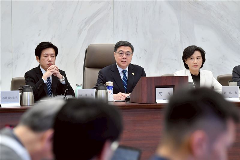 台灣新聞通訊社-傳藍營可望將總預算付委？卓榮泰籲立法院速審：盼寬列因應中東情勢衝突