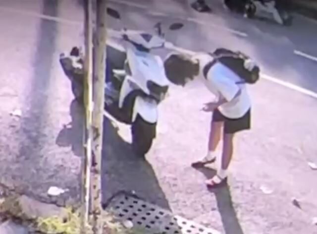 台灣新聞通訊社-害準新娘警被輾死…20歲女大生「只顧車損」遭肉搜！校方發聲了