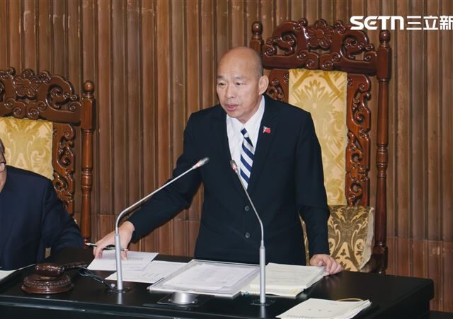 台灣新聞通訊社-快訊／季麟連為軍購嗆開除黨籍！韓國瑜：無愧於職責無愧於黨