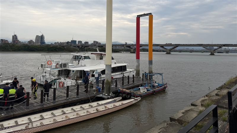 台灣新聞通訊社-快訊／三重忠孝橋下驚見浮屍！打撈上岸確認上午落水老翁