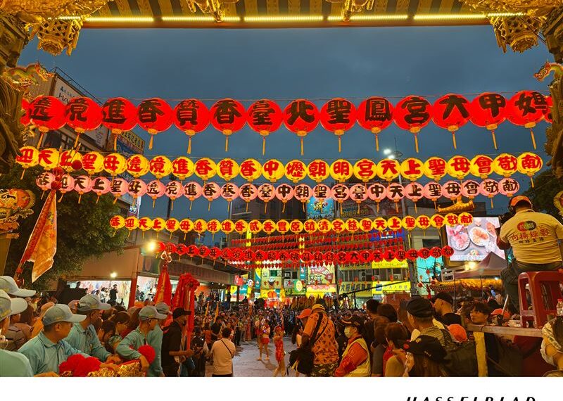 台灣新聞通訊社-前進大甲媽祖遶境！OPPO Find X9 Ultra實拍照首度曝光