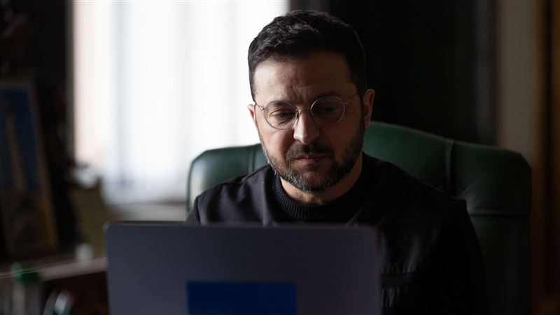 台灣新聞通訊社-澤倫斯基稱前線守住　烏克蘭近10個月最佳形勢