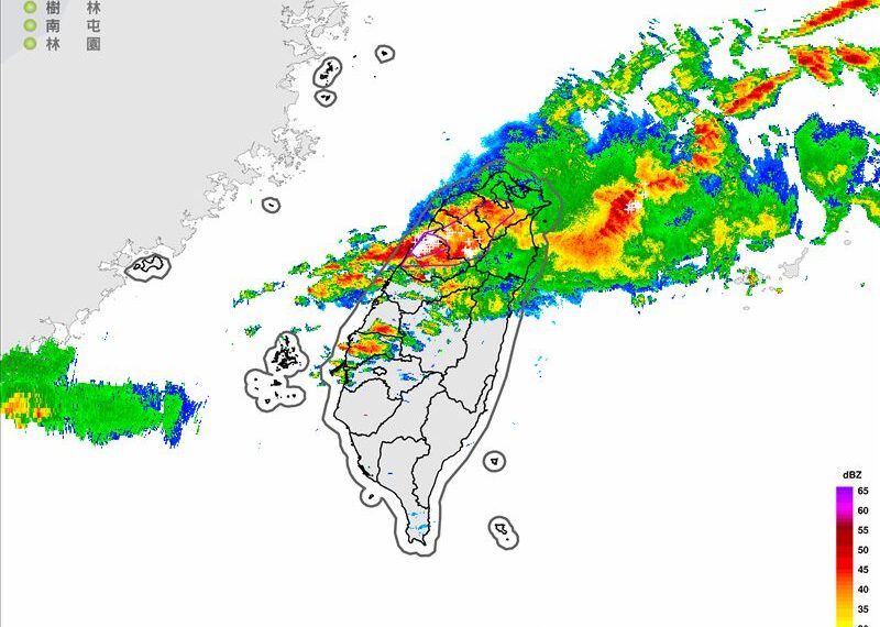 台灣新聞通訊社-大雷雨開炸7縣市警戒！下周再一波鋒面接力　恐有颱風侵台機率曝
