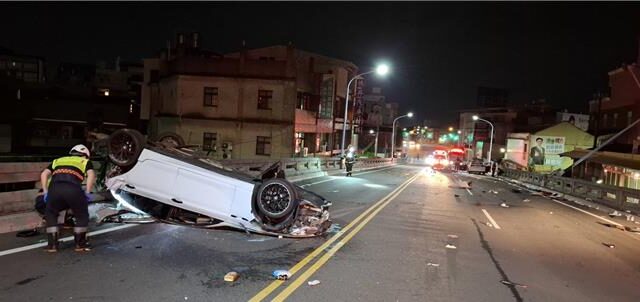 台灣新聞通訊社-毒駕肇事釀2死2傷慘劇　BMW男出ICU隨即遭拘提聲押