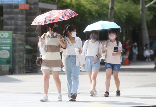 台灣新聞通訊社-天氣》白天熱早晚涼「最大溫差逾10度」 周五鋒面到轉雨
