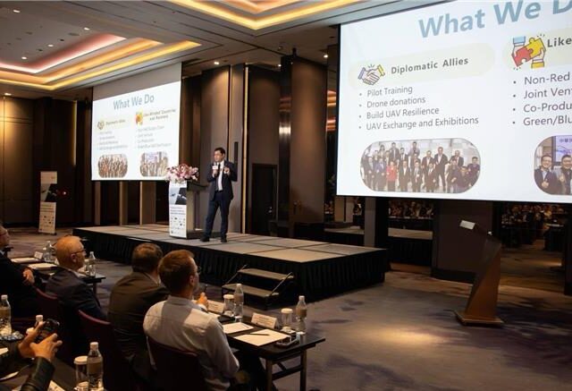 台灣新聞通訊社-無人機外交小組執行長出席台德論壇  籲技術交流與商業媒合
