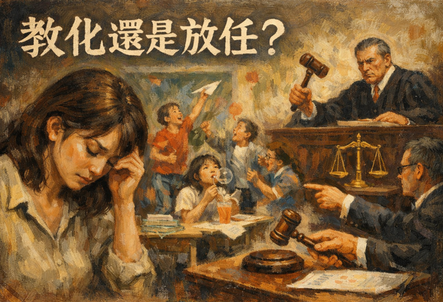 台灣新聞通訊社-教化還是放任？ 拆穿少年犯罪「假道德管理」的背後黑洞